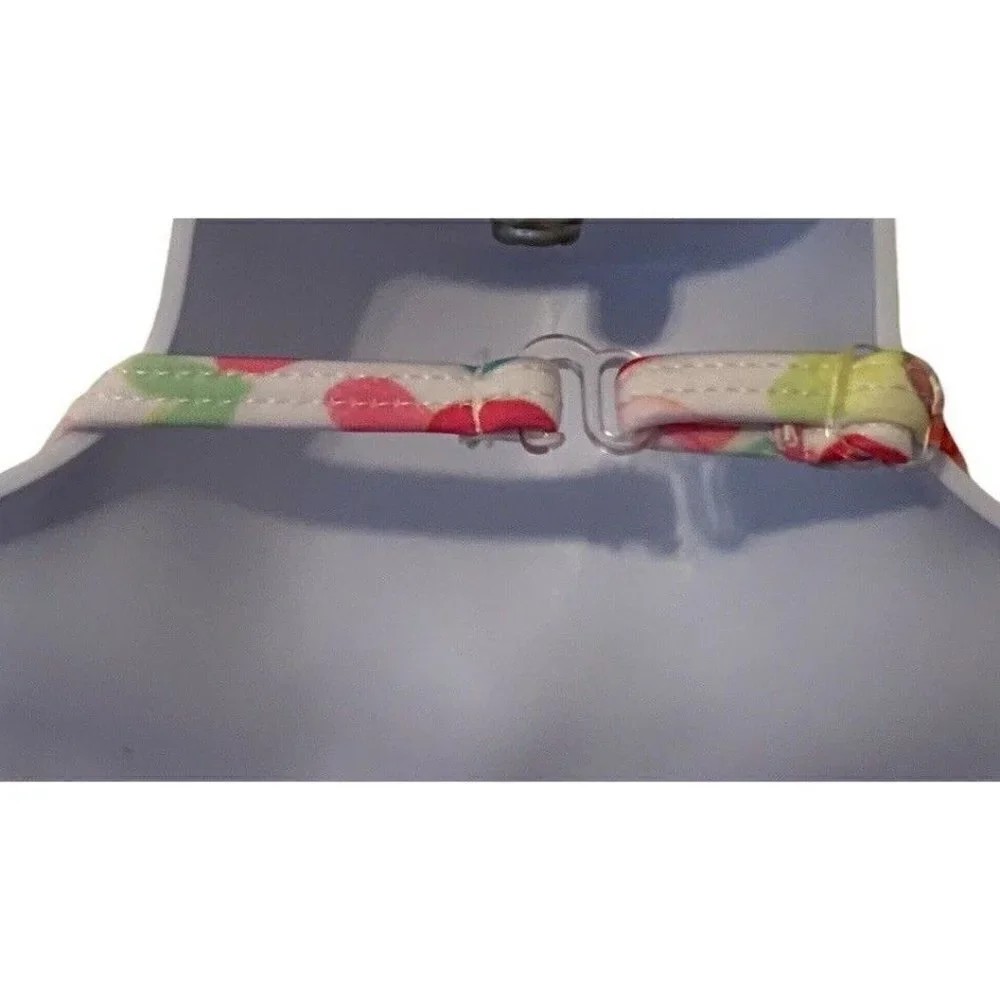 Kate Mack Girls Halter Top Swimwear Size 2T/2Y Ruffle Bottom Multicolor Hearts